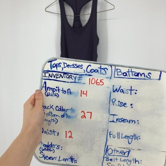 Karma plum purple ruched sides workout tank top small - Picture 10 of 12